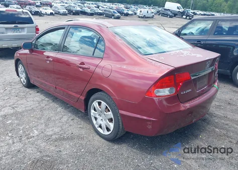 2010 Honda Civic Lx z USA, uszkodzony, nr VIN 2HGFA1F52AH504600